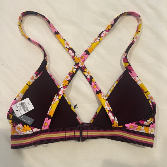 Aerie Floral Bikini - Pink and Yellow - Picture 3 of 3